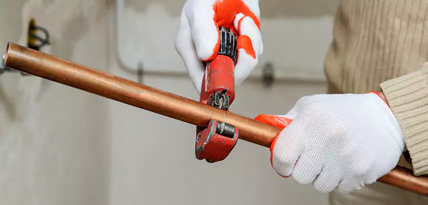 Temporary Copper Pipe Repair Flower Mound, TX