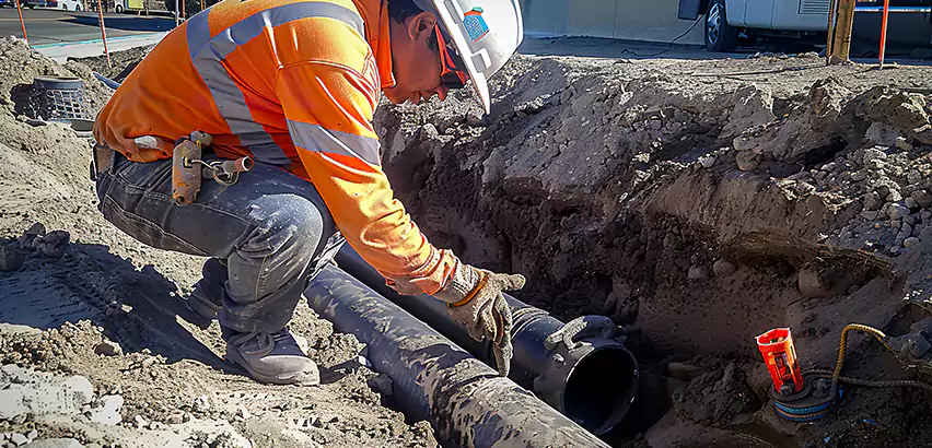 Professional Underground Pipe Repair Services in Flower Mound, TX.