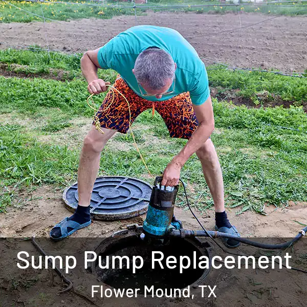  Sump Pump Replacement Flower Mound, TX